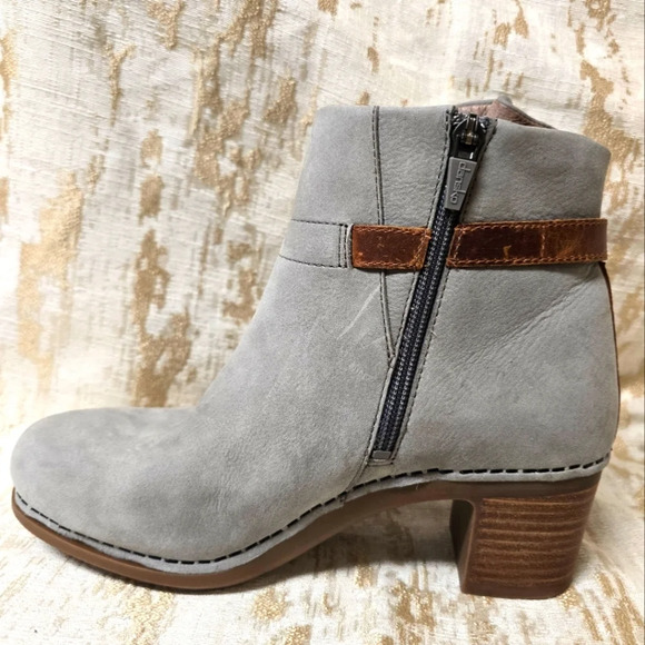 Dansko Women's Hartley Boot Grey Nubuck Sz36 US6 - Picture 9 of 17